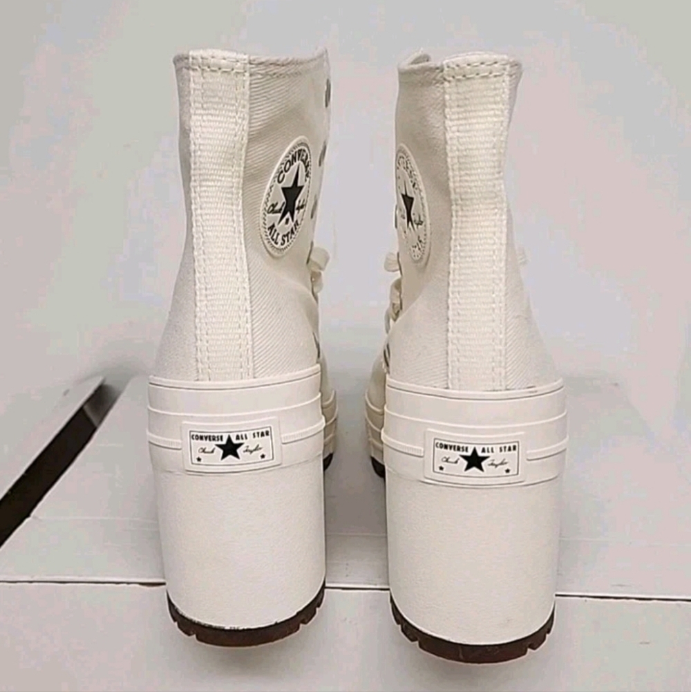 Converse Chuck 70 De Luxe Heel Shoes 'Egret' - A05348C Size Women 12.5 - Picture 3 of 4